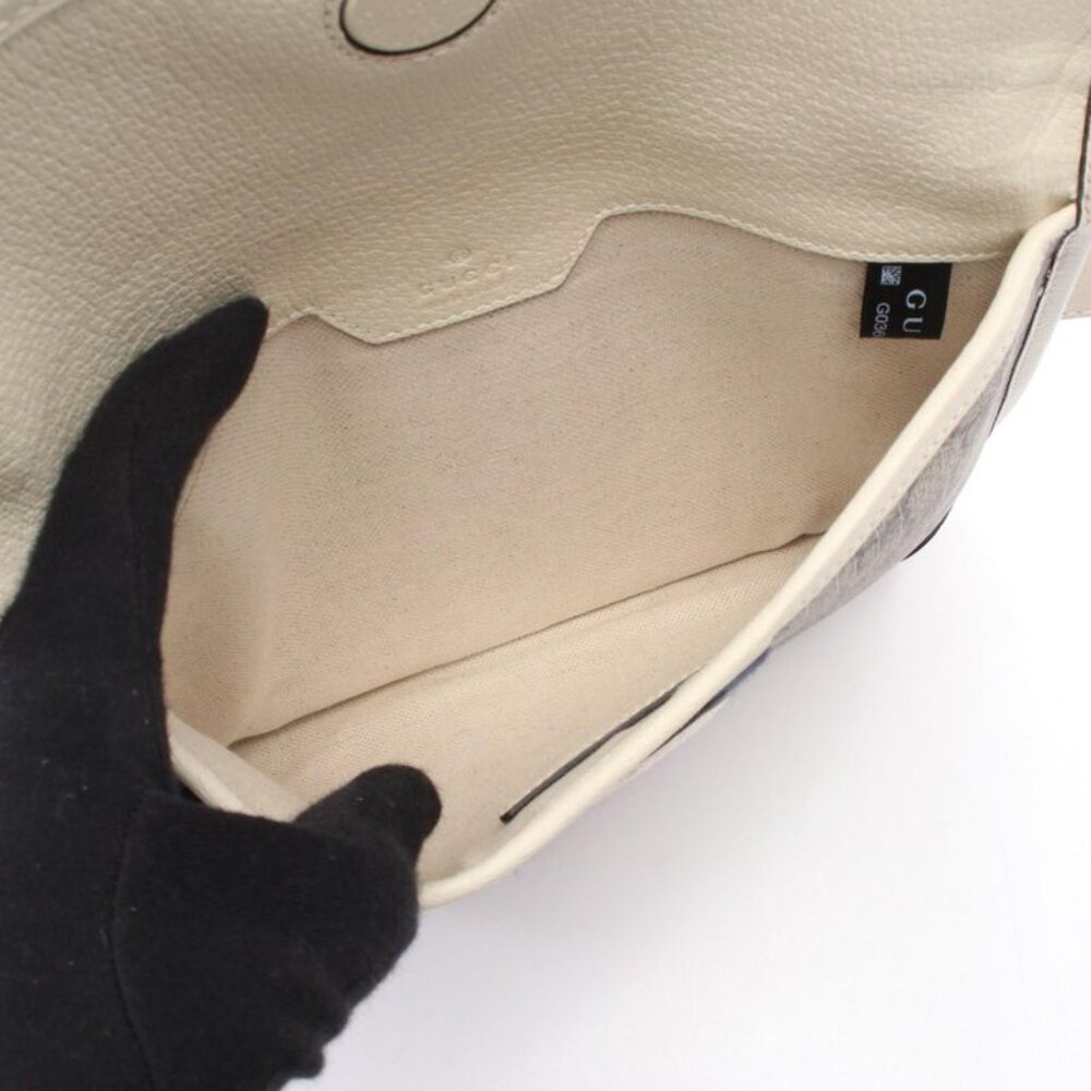 Gucci Waist Bag GG Supreme Ophidia Beige White Beige Ivory Multicolor - Picture 3 of 6